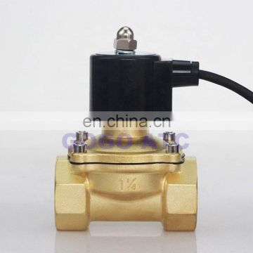 IP68 2 way 2A series fountain water solenoid valve 1-1/2" 2 inch 220V AC Normally close 2W400-40 2W500-50 large underwater valve