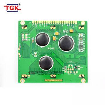 128X64 Lcd Display TM12864F-4 SPI Serial Port With Font 78x70mm Size Stn Lcd 12864 Screen Lcd 128X64 Display Screen 12864 Lcd Module photo-3