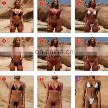RTS Custom Sexy Women Micro Mayo Maillot De Bain Sexi Hot Women Fashion Show Extreme Mini Swimwear Bikini photo-3
