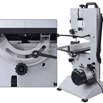 FS-D90 Multifunctional Band Saw Machine Small Home Woodworking Beads Cutting Machine Professional Band-Sawing Machine 220V 500W photo-5