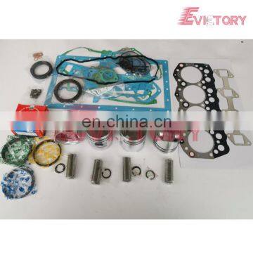 For MITSUBISHI S4SD Full Complete Gasket Kit With Cylinder Head Gasket