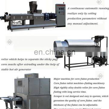 Best Quality Breakfast Cereal Snacks Machine Corn Flakes Processing Plant photo-5