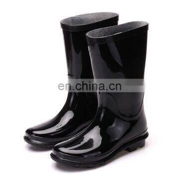 Abrasion resistance european style farming fashion decorative rain boots