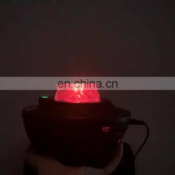 2021 Amazon Hot galaxy starry sky night light projector remote control light projector with Red Green 2 laser holes