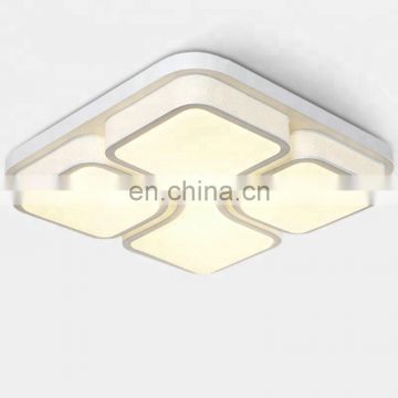 modern minimalist Square LED Ceiling Living Room Light warm ceiling lighting for home