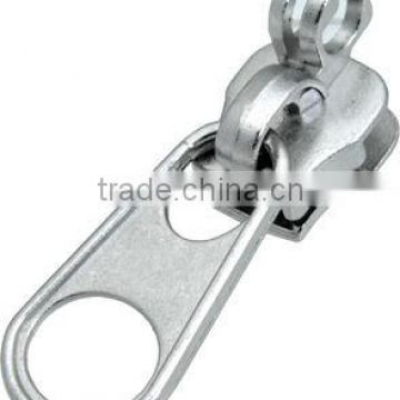 High Quality No.5 Short Pull Hole Lock Fashion metal Zipper Slider