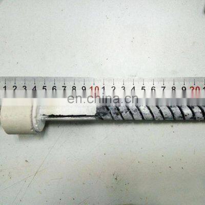 Double 2 Line Screw Groove Thread Silicon Carbide Rod