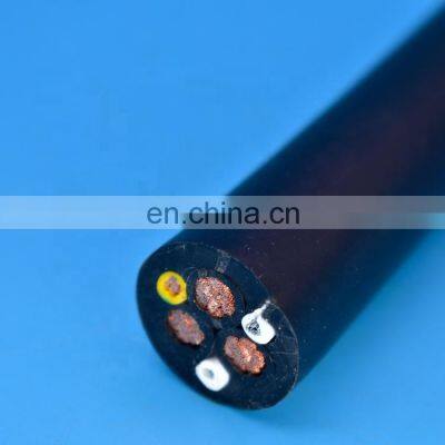 NSHTOEU NSHTOU drum reeling cable for crane low voltage rubber cable for basket operation