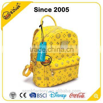 Fashionable Custom Design OEM pu Leather Backpacks photo-3
