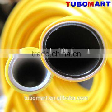 Factory price yellow plastic composite plastic pe gas pipes for indoor gas system
