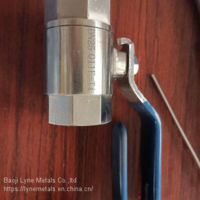 Titanium Valve Ball and Check Valve of GR2 photo-5