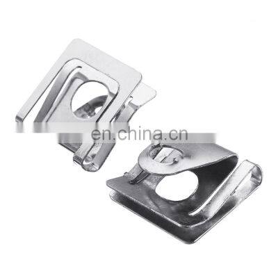 10 Set Car Under Engine Cover Kit Screw Body Clips Full Set for Audi A6 for Volkswagen VW Passat B5 8D0805121 photo-4