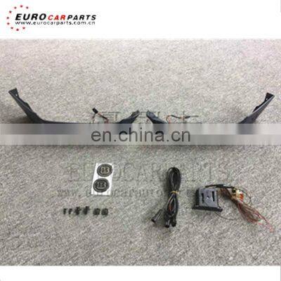 G-CLASS Front Corner Lips With Leds for W463 G350/G500/G63/G65 Front Lip Lamps PP Material