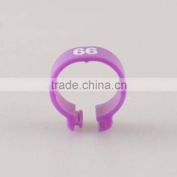 Clip plastic rubber pigeon ring tag for racing