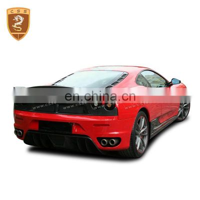 OEM Style F430 3K Real Carbon Fiber Rear Diffuser For Ferra-Ri 430 Rear Diffuser Fins