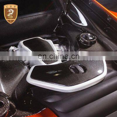 Carbon Fiber Engine Trims Cover For McLaren MP4-12C 650S