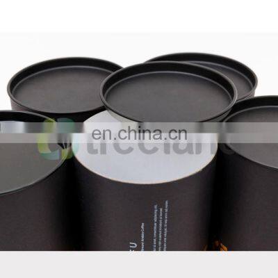 Custom Luxury Coffee Machine Paper Boxes Round Coffee Packaging Boxes With Tin Insert Lid photo-5