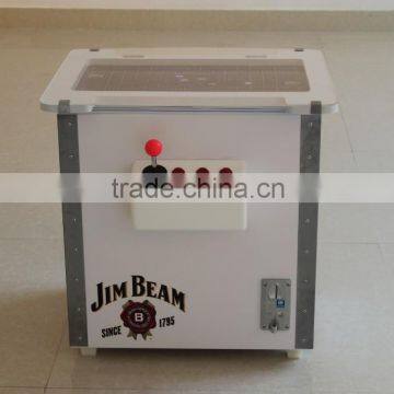 Outdoor Metal pacman Pellet Cooler onWheels
