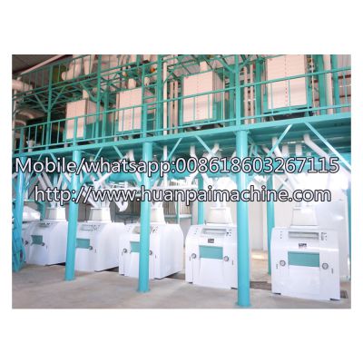 Commercial fully automatic food wheat maize grain corn mill machine grinder grinding milling crushing machine