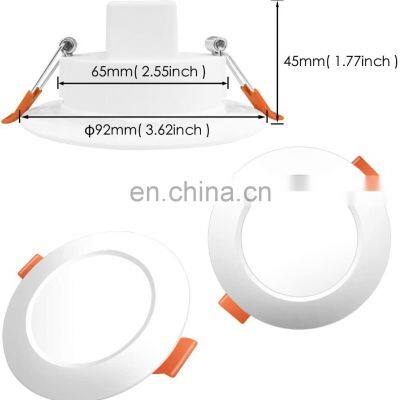 Factory Wholesale Cheap Warm Light Modern Indoor Led Linear Downlights Housing Frame