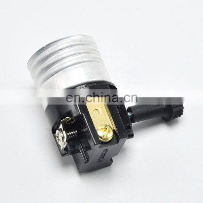 Good Quality E27 Lamp Socket CE Black Bakelite Lampholder photo-4
