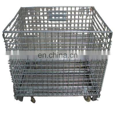 Manufacturer provides stainless steel and galvanized Turnover basket