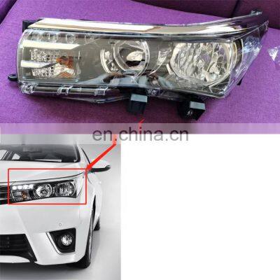 Hot Selling Car Headlight EU Version OEM 81130-02G20 81170-02G20 81150-02E50 81110-02E50 Headlight for Toyota Corolla 2014