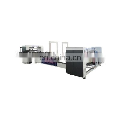 New automatic corrugated box folder gluer machine/corrugated box making machine