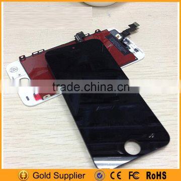 Black White LCD Display Touch Digitizer Complete Screen With Frame Full Assembly Replacement For Iphone5 5s 5c photo-5