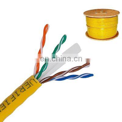 factory 23 AWG  indoor/outdoor cat6 cat6e utp ftp lan cable for network communication cables