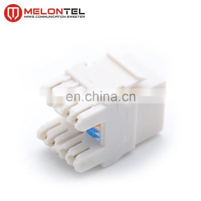 MT-5106 180 degree rj45 cat5e cat6 utp female keystone jack