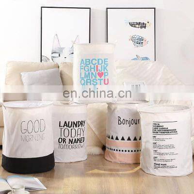 high quality cartoon clothing storage totes bucket bins cubes baskets