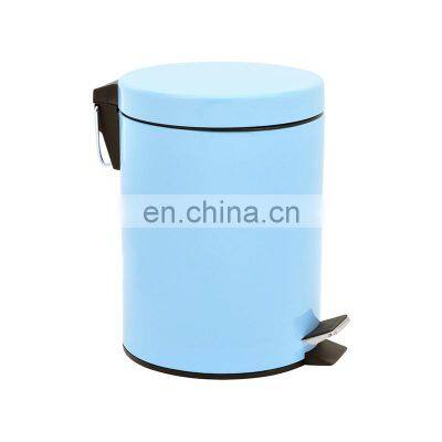 Порошковое покрытие для декора интерьера, мягко закрывающийся нержавеющий стальной мусорный бак для кухни и ванной комнаты photo-2