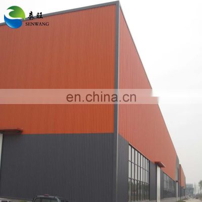 Prefab warehouse steel structure building construction steel structure warehouse