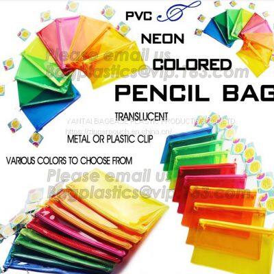 Big Capacity Zipper Pencil Cases with 6 Sides Pen Holder Students Pencil Case with Compartments Stationery Pencil Bags