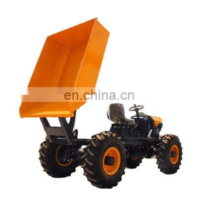 constructed mini dumper 1ton garden loader wheelbarrow nice motor compact dumper truck