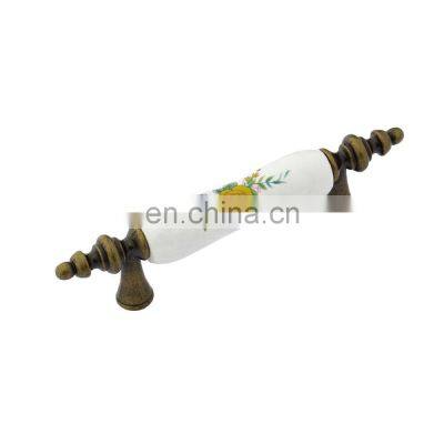 Ceramic Zinc Alloy Cabinet Drawer Door Handles Pulls photo-4