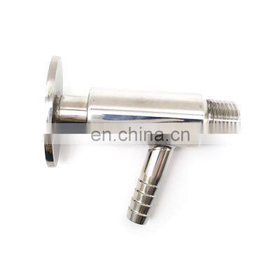 Sanitary aseptic sample valve welding stainless steel beer sampling valve