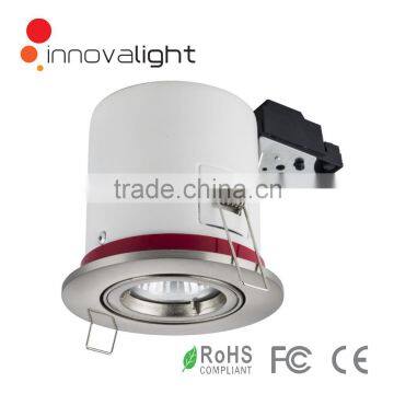 INNOVALIGHT LED GU10 MR16 Round Iron fire rated downlight fixture                        
                                                Quality Choice