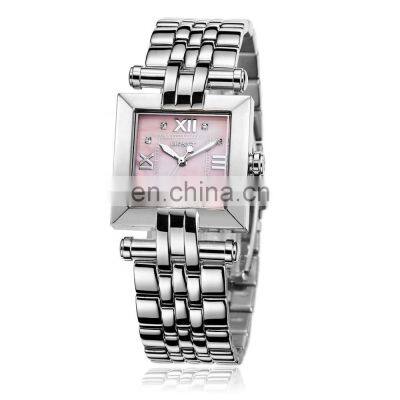 Wholesale Fashion Quartz Movement Watch For Women Shenzhen Dualtime Luxury Ladies Watch Stainless Steel Case Watch Bracelet photo-4