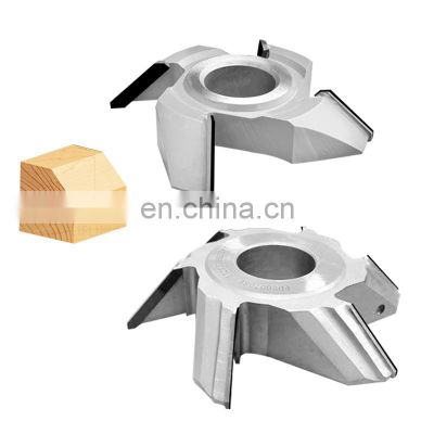 LIVTER Diamond 45 degree bevel cutter solid wood bevel chamfer 30 degree NC trimming end milling cutter