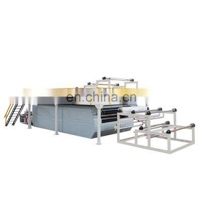 Double belts press type Flatbed Laminating Machine