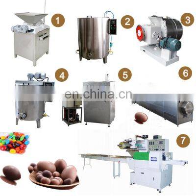 chocolate making machine for small production line production of chocolate