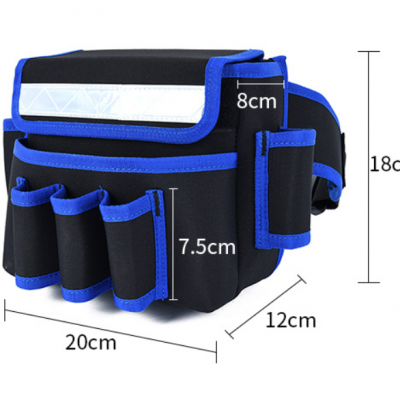 Durable Tool Bag in Different Colors Waist Tool Bag Multifunctional Tool Storage Bag photo-4