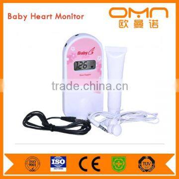 China Factory Direct Sale Waterproof Ultrasound Fetal Doppler Wireless Ultrasound Probe Prenatal Monitor