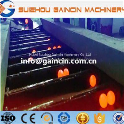 skew rolled steel ball machines, full automatic rolled grinding media balls, steel forged balls