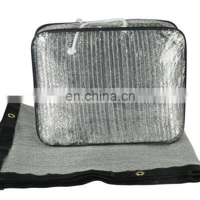 Gestricktes Aluminiumreflektierendes 50%-iges Schattennetz