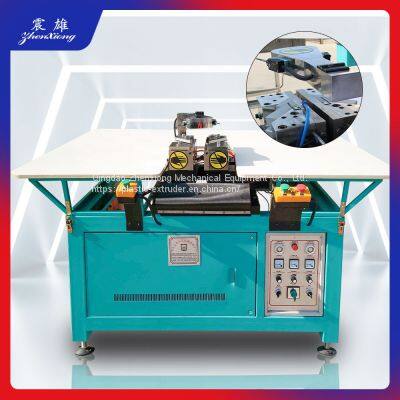 Automatic Double Corner Soft PVC TPE TPV Plastic Refrigerator Gasket Welder photo-2