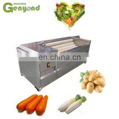 Potato Cassava Carrot Washing Peeling Machine photo-4