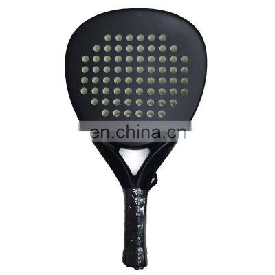 2022 Wholesale Factory Padel Racket Carbon Fiber 3K 12K 18K Soft EVA Professional Best Quality Carbon Beach Padel Rackets